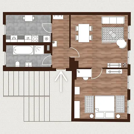 Apartment Modernes 5 Min Vom Hbf Der Kulturhauptstadt 2025 *